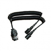 Кабель электрический 7 полюсов и 6+1 полюсов сдвоенный 24V 15/7/7 PIN 12 3.5м  EC7A Universal Compon