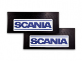 Брызговик 660x270мм задний световозвращающий синий 2шт SCANIA T900046 ТСП РОССИЯ