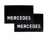 Комплект брызговиков объемный текст (высота букв 4мм) 580х360мм MERCEDES T900060 ТСП РОССИЯ
