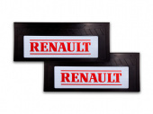 Брызговик 660x270мм задний световозвращающий красный 2шт RENAULT T900722 ТСП 