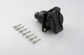 Розетка EBS 24V 7 контактов DAF/IVECO/MAN/MERCEDES/RENAULT/SCANIA 076.942-40A PE ГЕРМАНИЯ  
